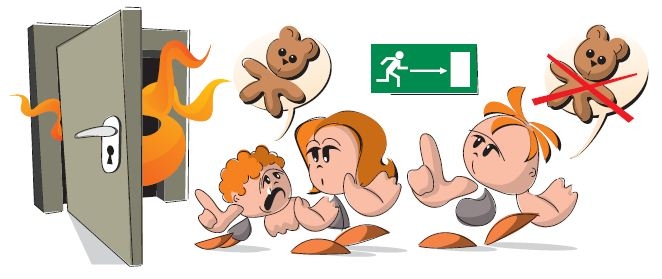 Splošni napotki med evakuacijo